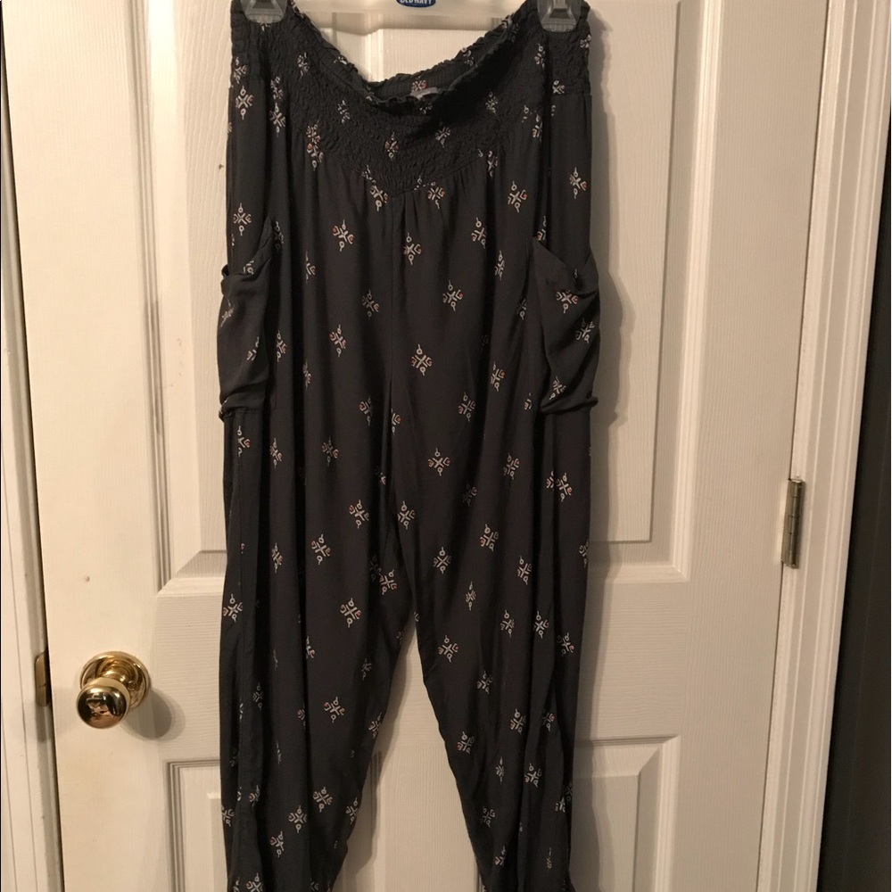 Grey lounge pants from aerie